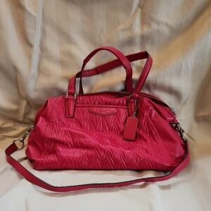 COACH Ashton Baguette Signature Denim Blue CQ184 NEW